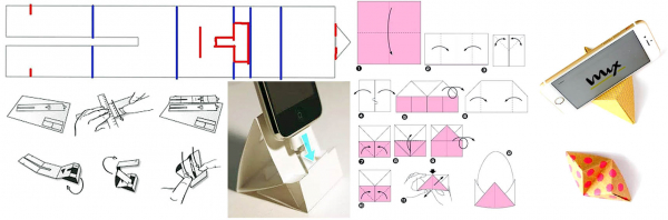 Как сделать подставку для телефона своими руками в машину, на стол, на велосипед из бумаги, картона, дерева, фанеры, зажимов, скрепки, подручных материалов: виды, фото, идеи, видео